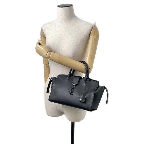 Saint Laurent Paris Baby Downtown Cabas 2way Shoulder Bag Black - Picture 4 of 16